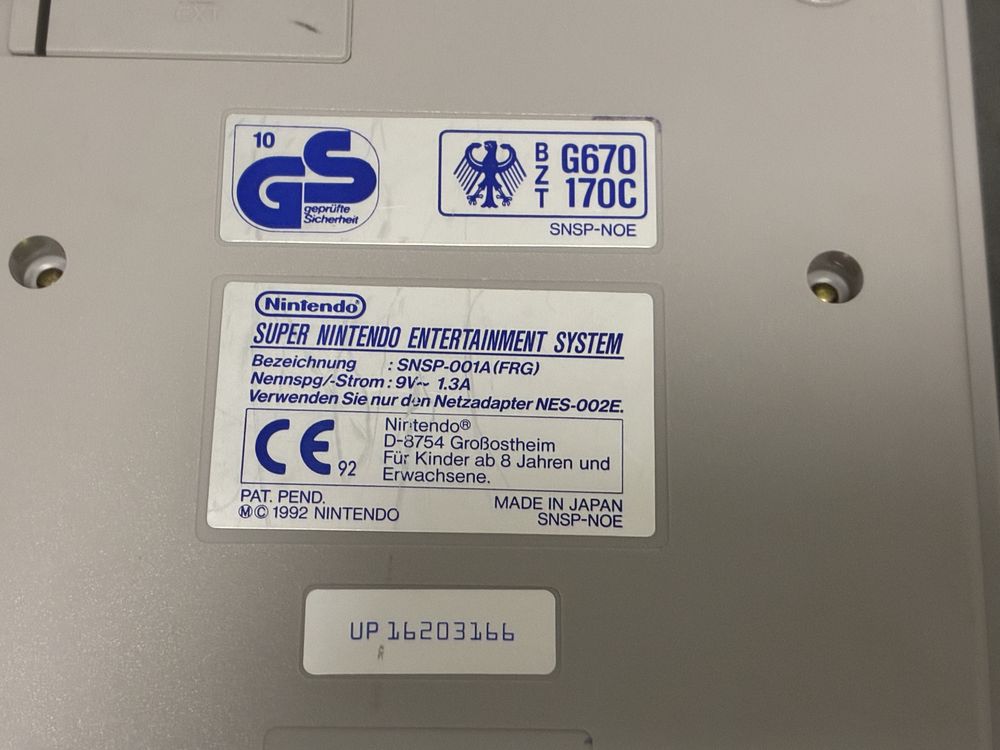 Super Nintendo SNES