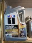 Mobil 1 0W-20 USA 5 Quant 4.73l