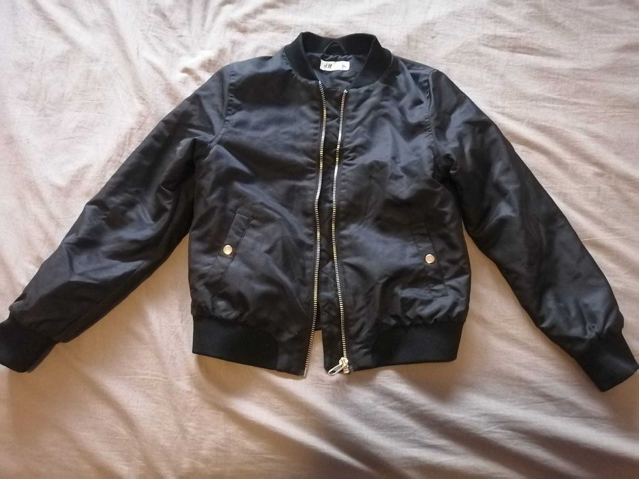 Jachetă copii, tip bomber / aviator. Marca H&M - Mărimea 152