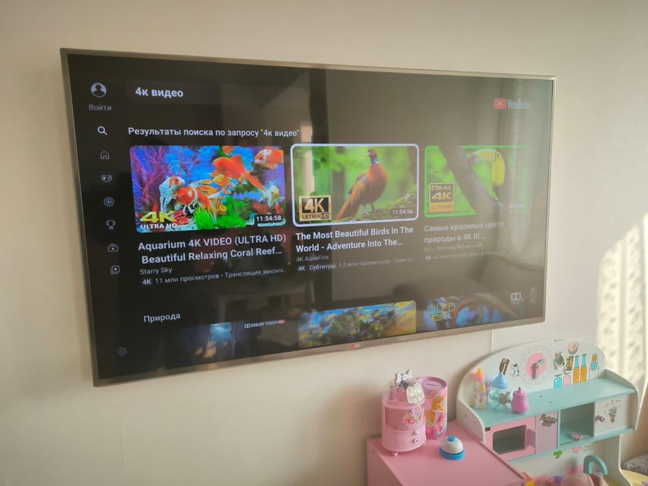 Телевизор LG smart tv 55 дюймов (140 см)