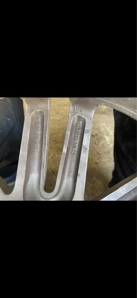 3 броя джанти ауди с3 audi s3 2007г 18 цола
