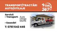 Tractări auto/utilaje/asistenta/platforma/service/transport 24/7