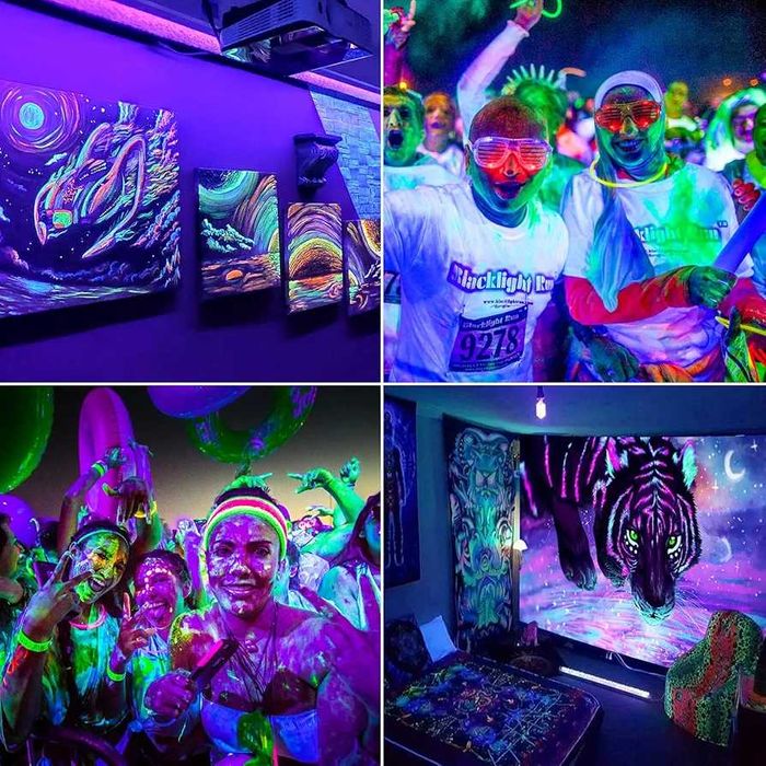 Set 2 Proiectoare UV 300W rezistente la apa IP66