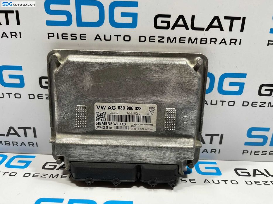 ECU Calculator Motor Skoda Fabia 2 1.2 BBM 2007 - 2015 Cod 03D906023 5WP40846 [L7985]