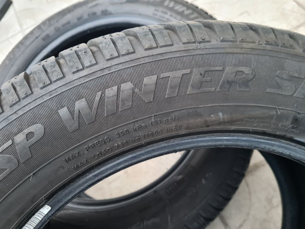 4бр.зимни гуми 225/55/17  Dunlop Runflat