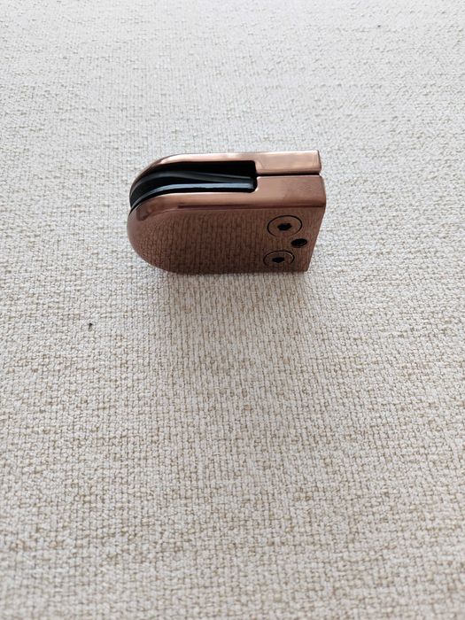 Стъклодържач за баня или кухня цвят бронз или тъмен rose gold