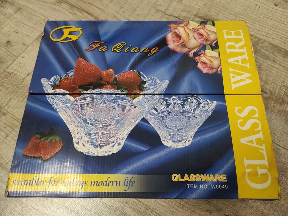 Стеклянные салатники