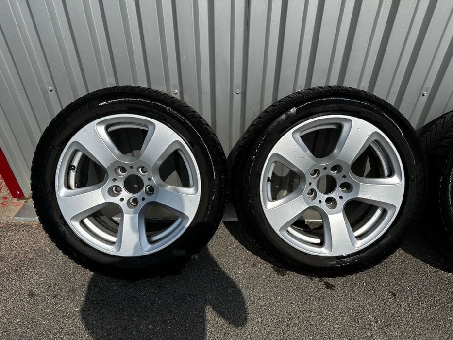 Jante BMW X1/X3 cu anvelope iarna 225 50 17  MICHELIN ALPIN 6