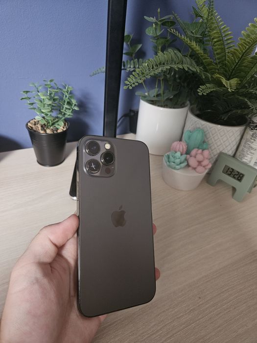 Iphone 12 Pro Max , 128GB , Graphite , Cutie originala