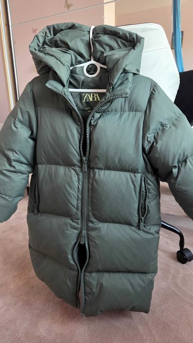 Детско ЕСТЕСТВЕН Пух яке ZARA 6г.