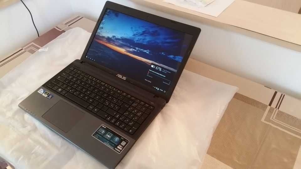 Laptop Asus X55V 15.6, procesor Intel Pentium B970 2.3GHz, 8gb memorie