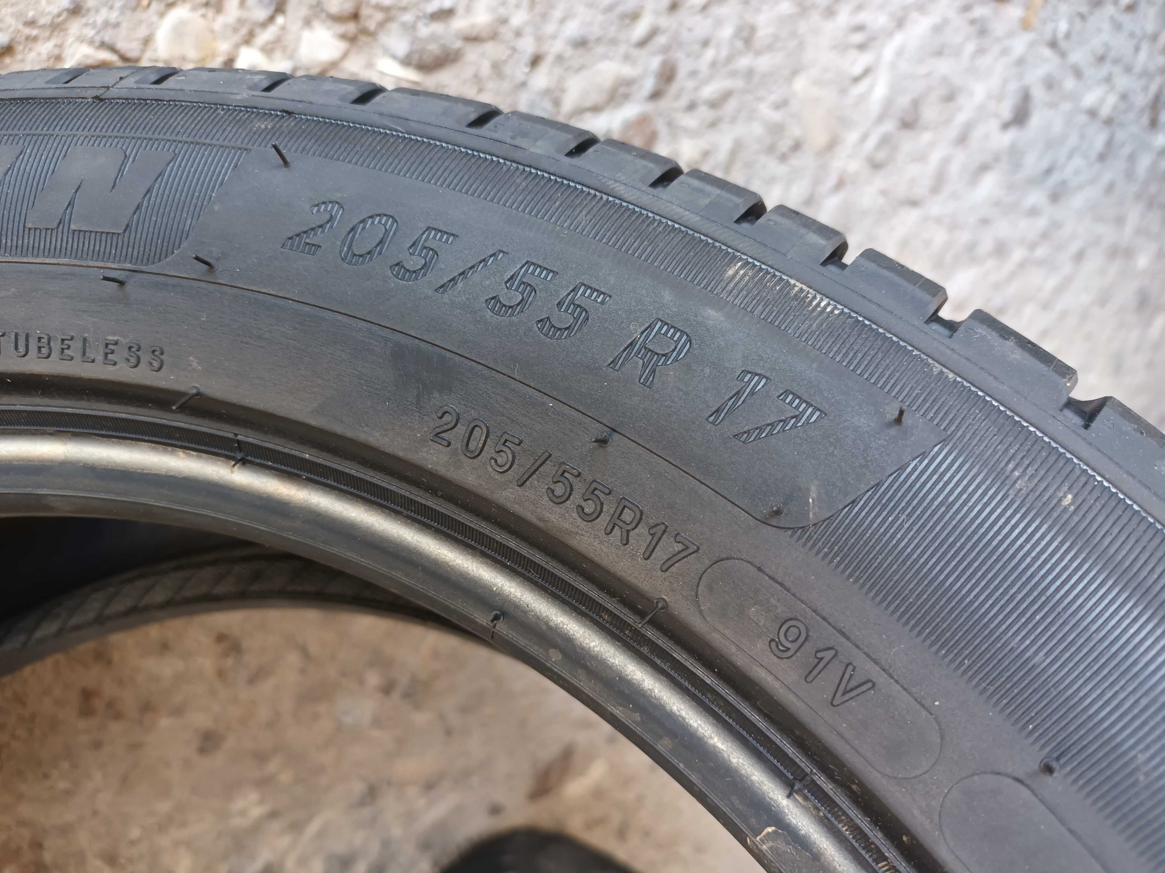 2 Нови летни гуми 205/55 R17 Michelin Primacy 4+ 91V made in Germany