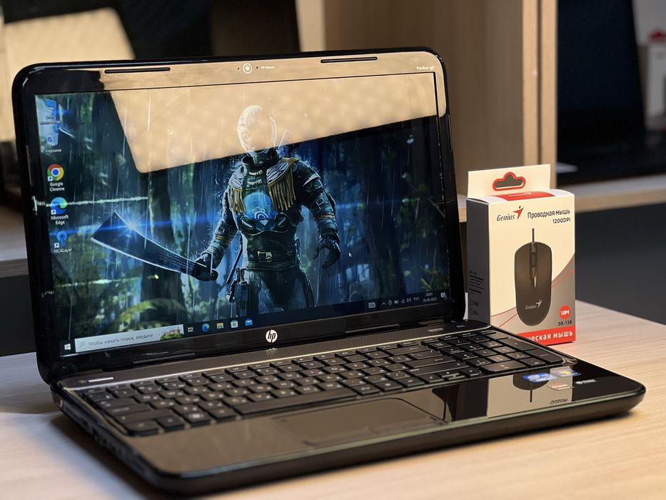 Мощный ноутбук HP Pavilion! Core i5/ОЗУ-8gb/2 видеокарты!