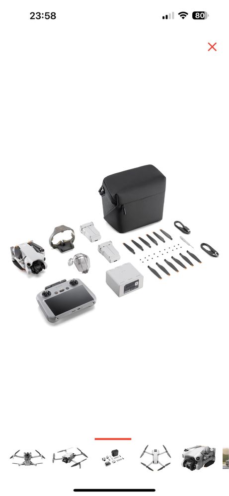 Dji mini pro Fly More Combo Plus