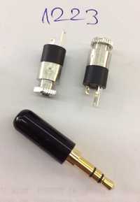 Mufa Jack 3.5 mm Stereo Mama Panou Conector Jack 3,5mm Mama Panou