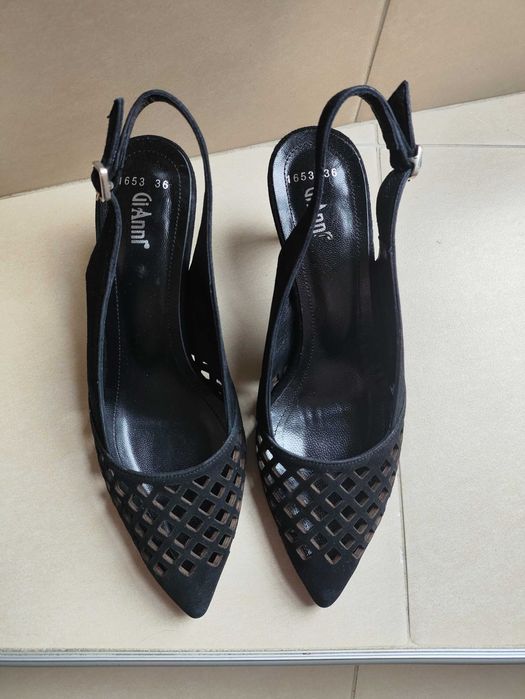 дамски обувки от сетествен набук