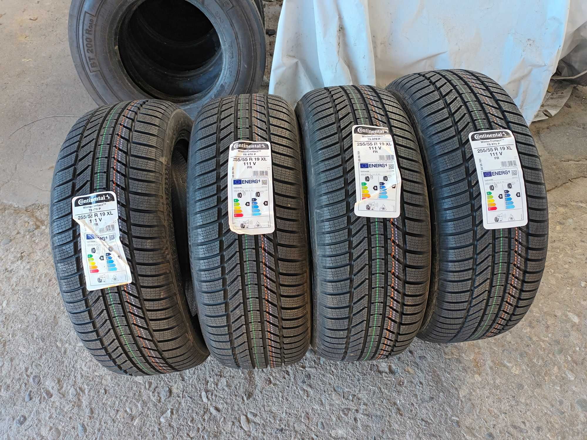 4 Нови зимни гуми 255/55 R19 Continental WinterCont TS870P 111V M+S XL