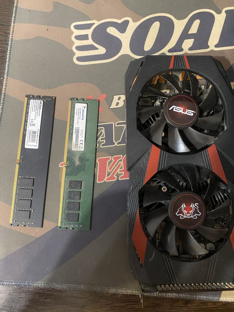 Видеокарта GTX 1050ti + 16gb ОЗУ DDR4