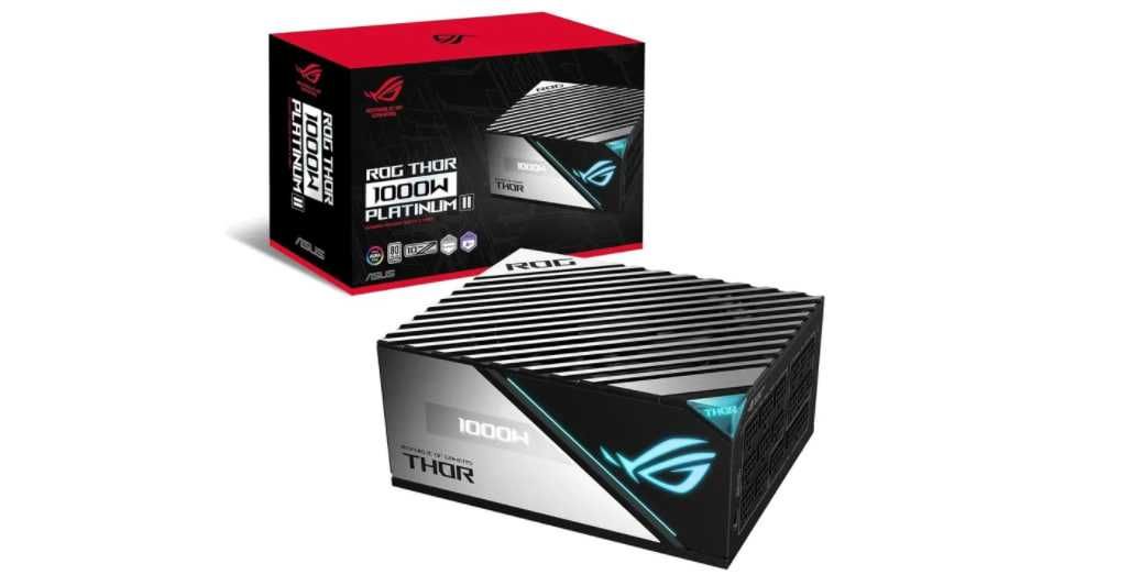 ! Блок питания ROG-THOR-1000P21000W|Platinum|OLED display | цена с НДС
