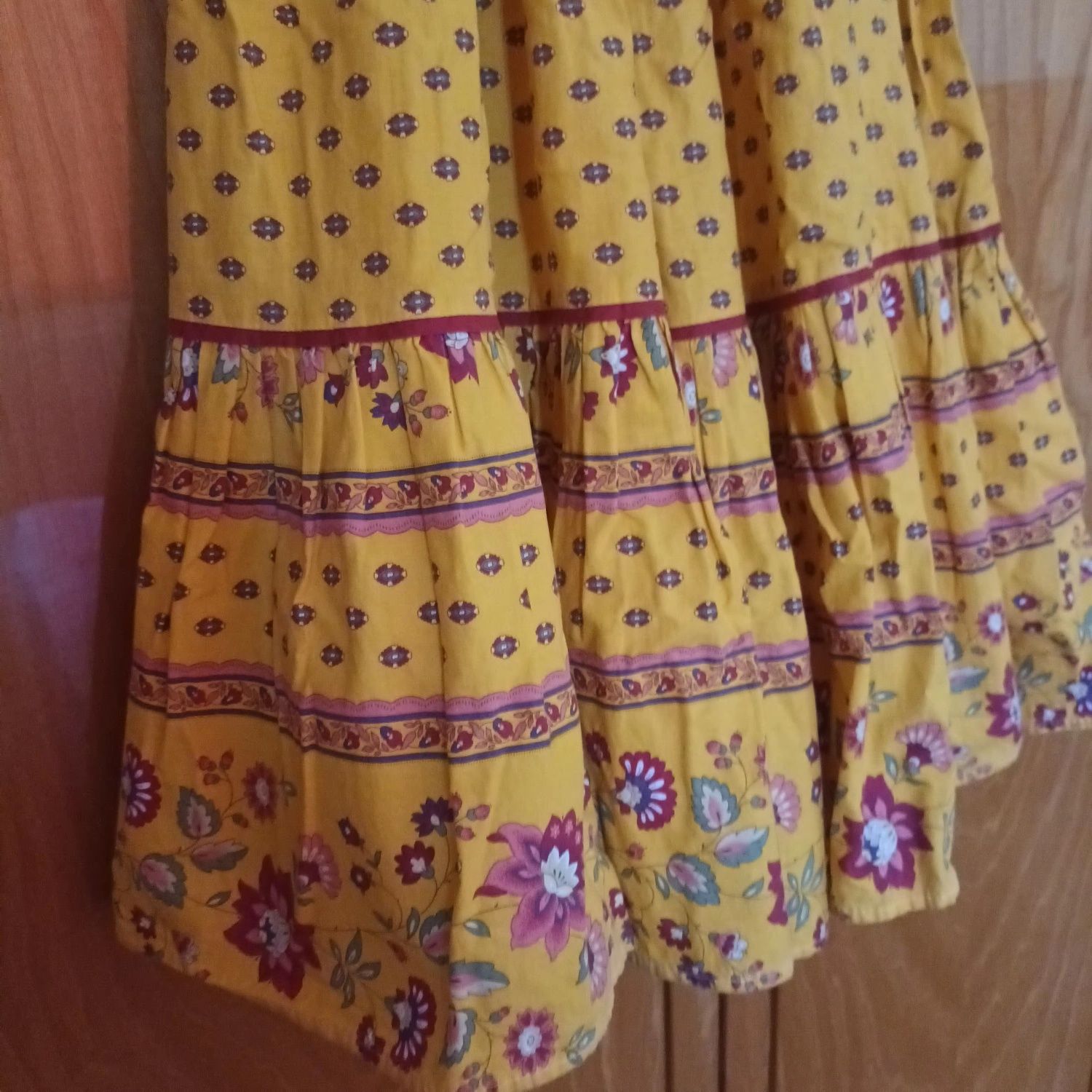 Fustă model Provence cu elastic în talie
