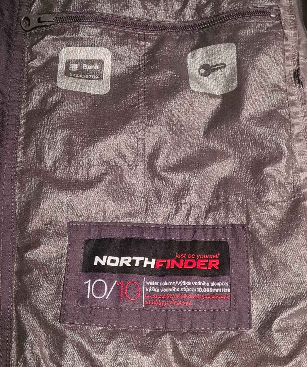 Jachetă Northfinder ultra ușoară impermeabilă pentru alergare/ciclism