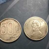 Monede de 50 lei din 1991/1992