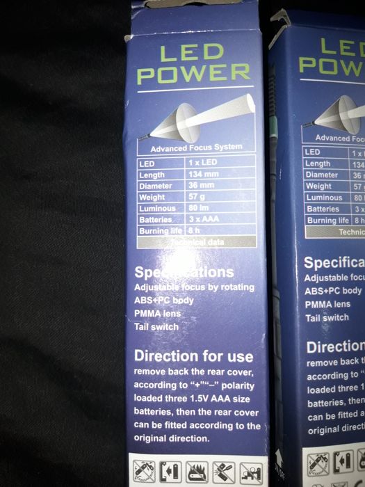 Led фенери-Higt power led 80 luminous