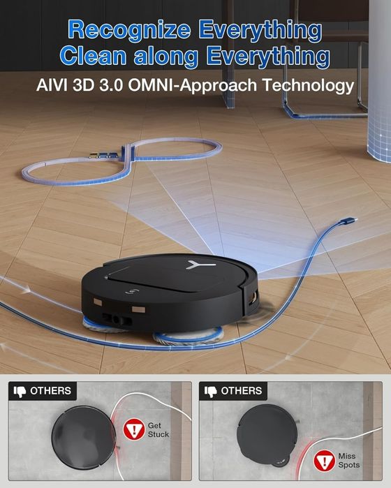 Aspirator robot ECOVACS Deebot T50 Omni, autogolire, mop, Sigilat