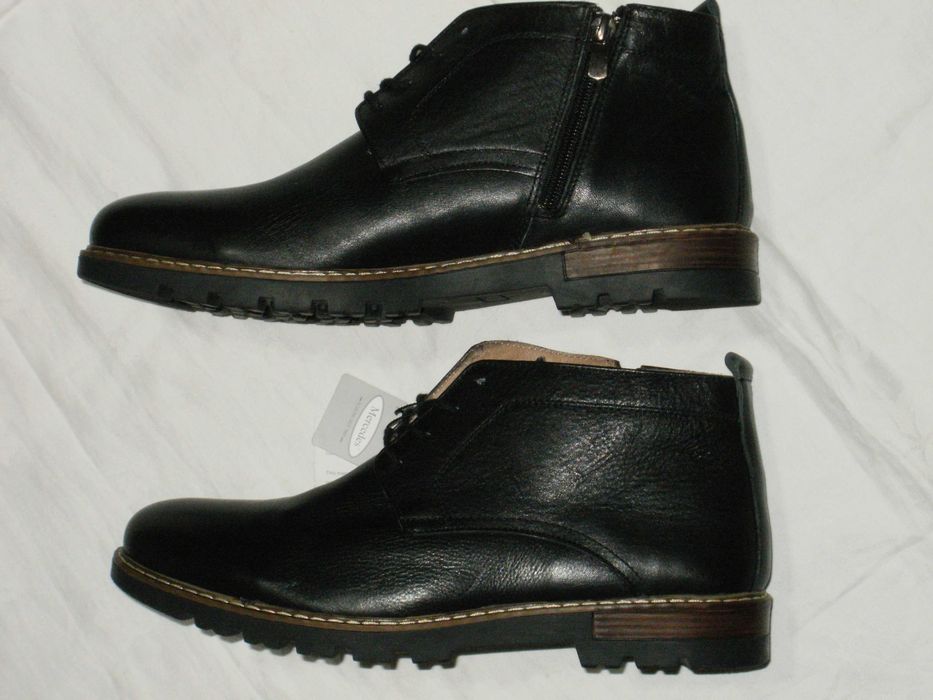 MERCEDES нови мъжки боти естествена кожа 42