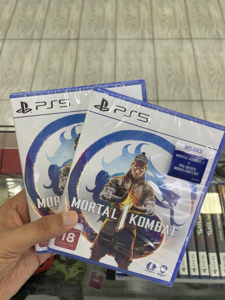 Диск:Playstation 5,Mortal kombat 1 New, Новый