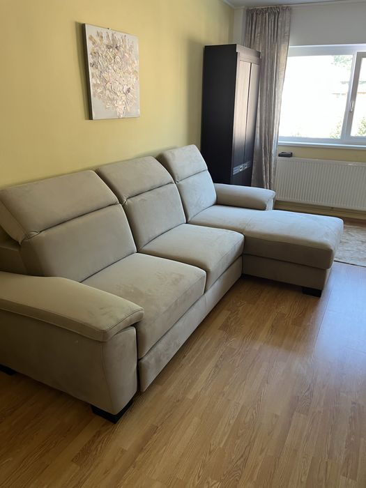 Canapea tip coltar pet friendly- Natürlich