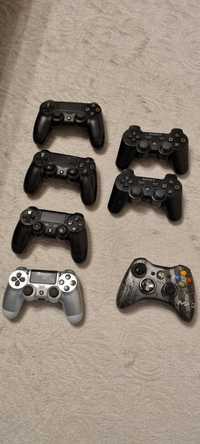 Lot Manete controllere PS4, PS3 si xbox 360, cu defecte