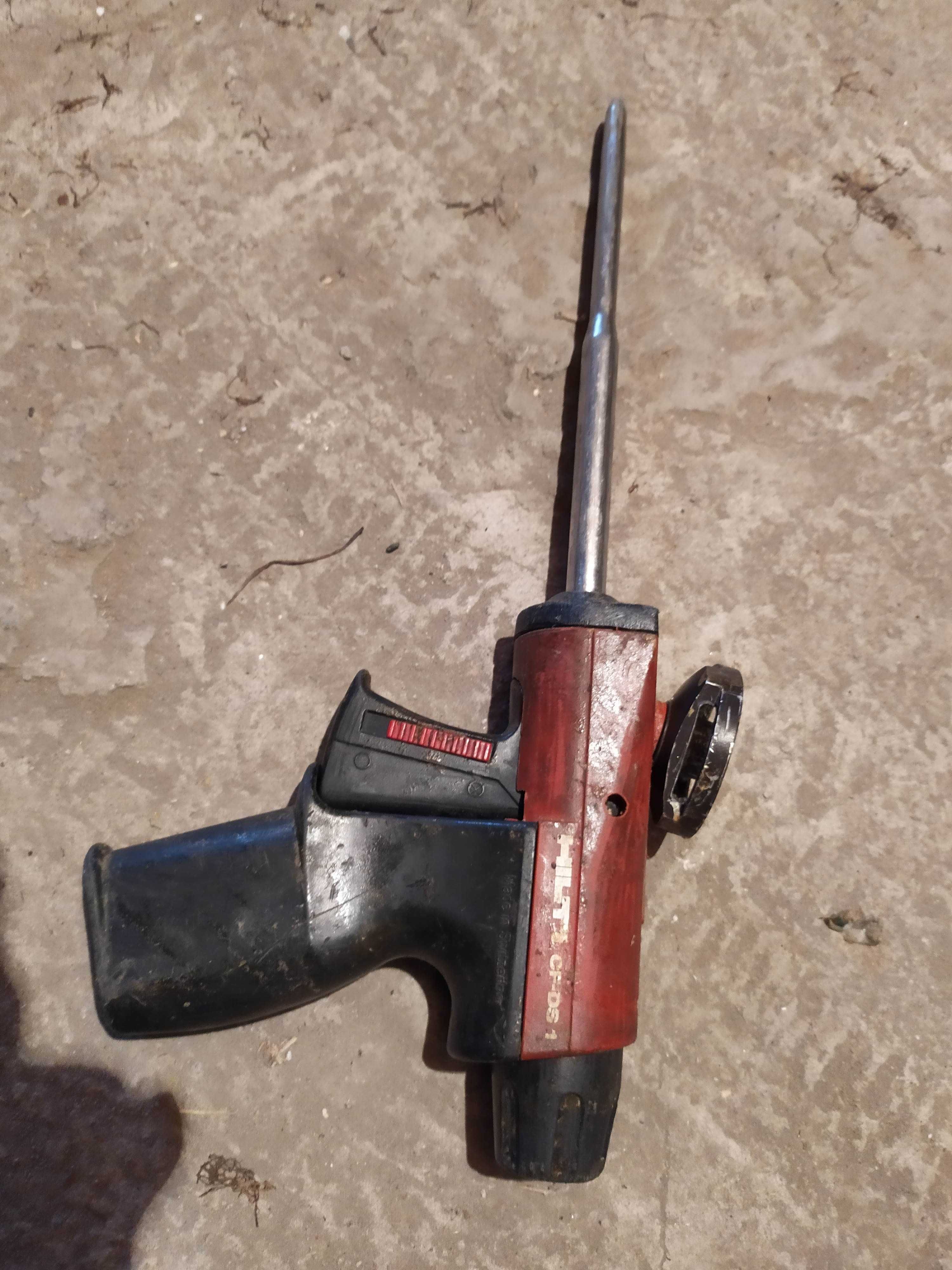 manual Hilti DX460 si pistol spuma