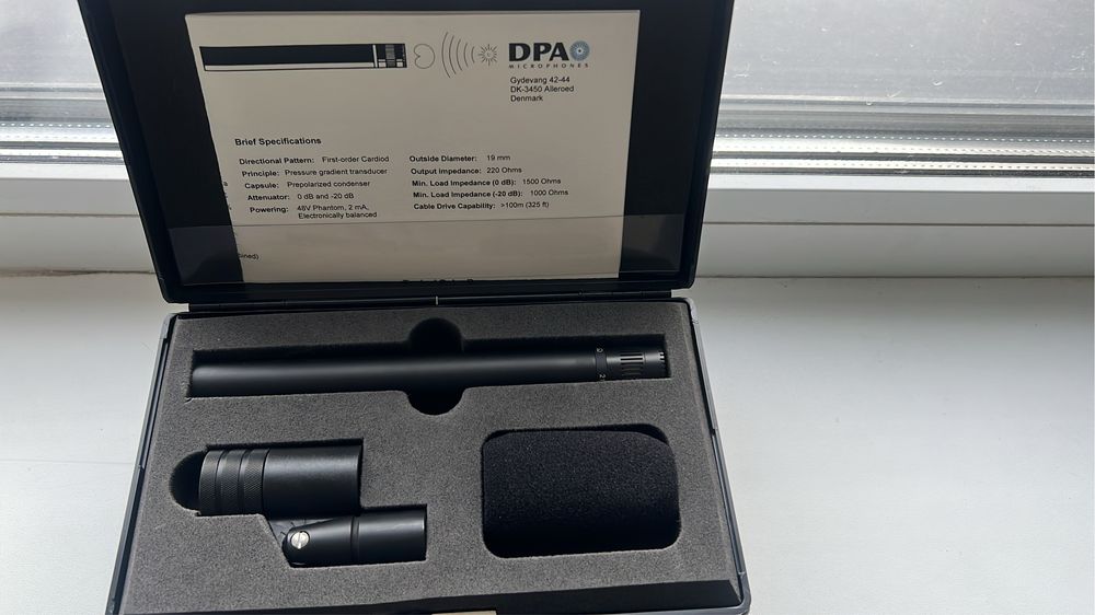 DPA 4011-TL студийный микрофон