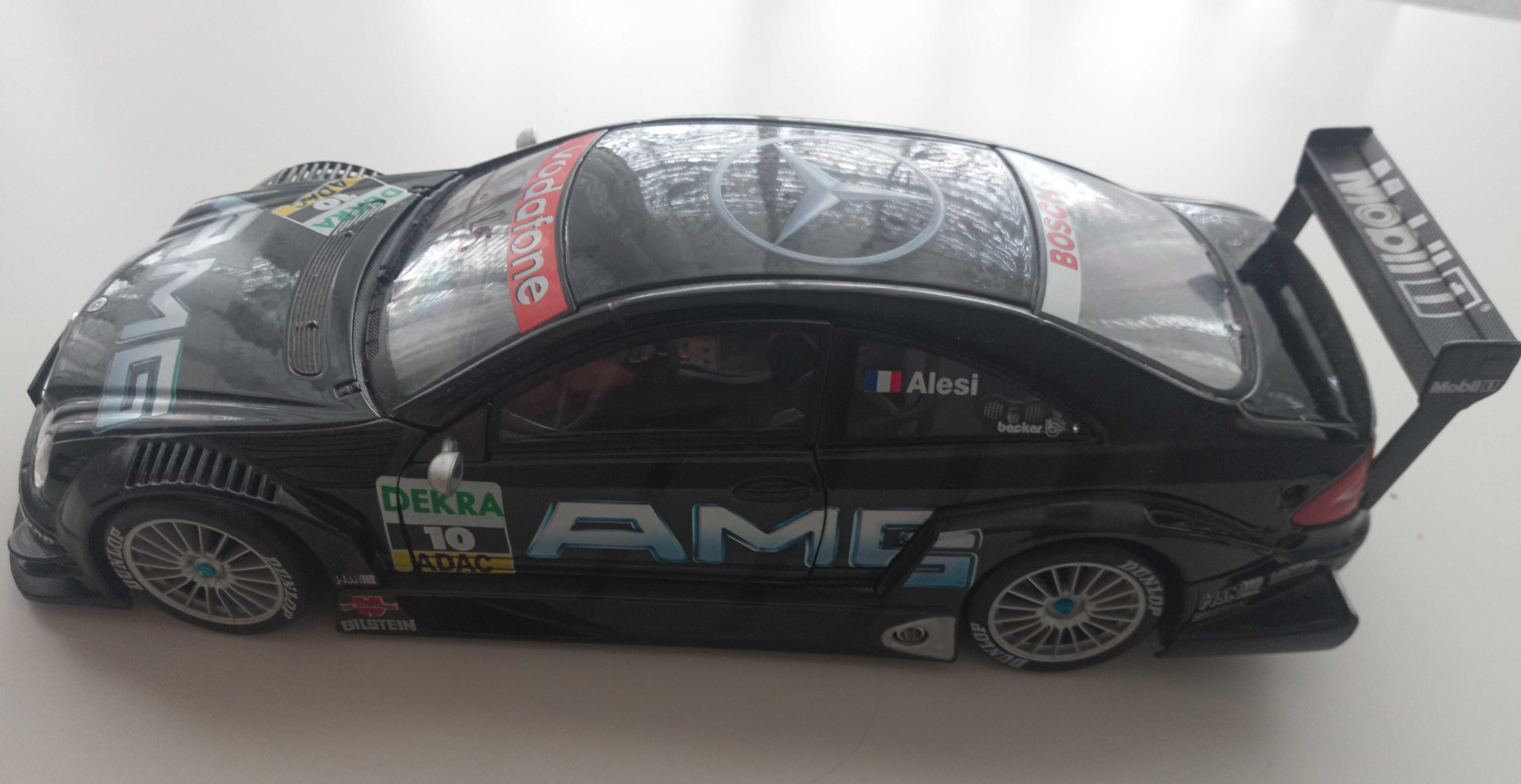 1/18 Mercedes CLK-DTM 2003 с автограф на Жан Алези, Maisto