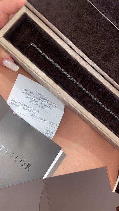 Bratara cu pietre pretioase teilor 750-18k