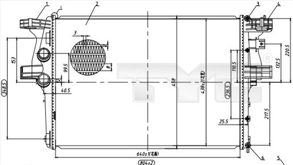 radiator racire motor iveco daily v platou / sasiu 2011-2021
