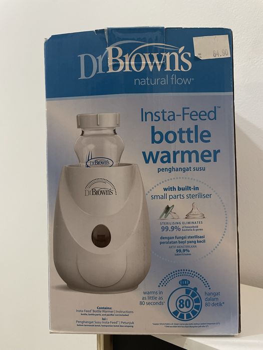 Стерилизатор и нагревател Dr. Brown’s Insta-Feed за шишета