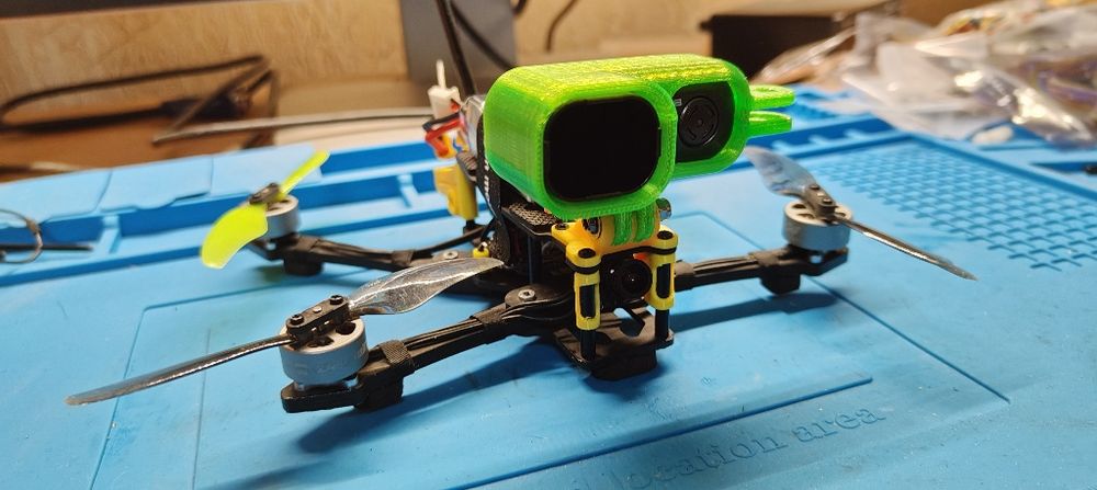 FPV дрон 4 дюйма, аналоговый