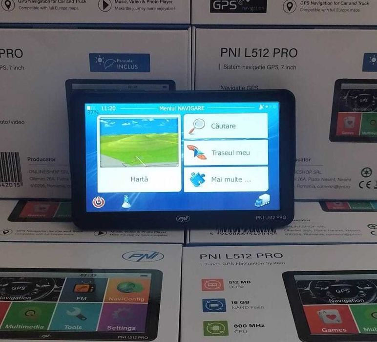 Camioane gps 7" navigatie sistem rapid - cu program si harti