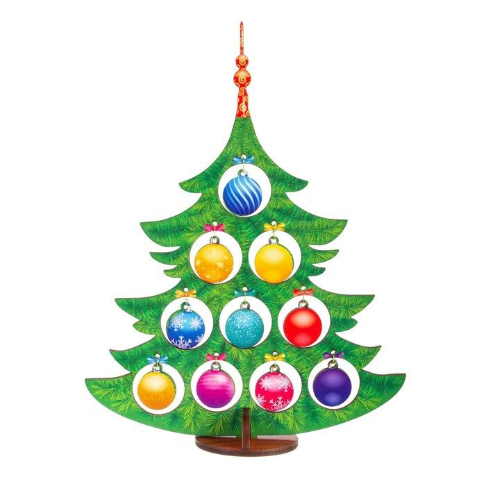 Модель Елочки из дерева