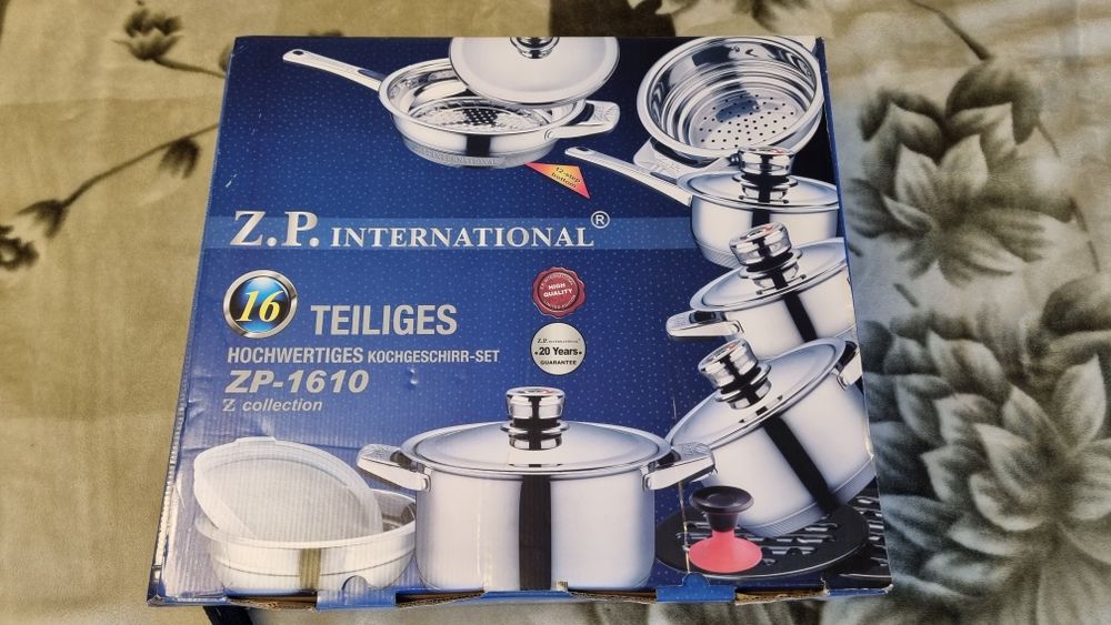 Set de oale din inox 16 piese