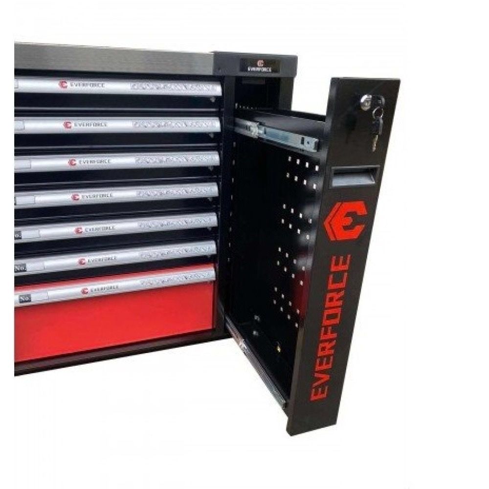 Шкаф с инструменти EverForce със 7 пълни чекмеджета