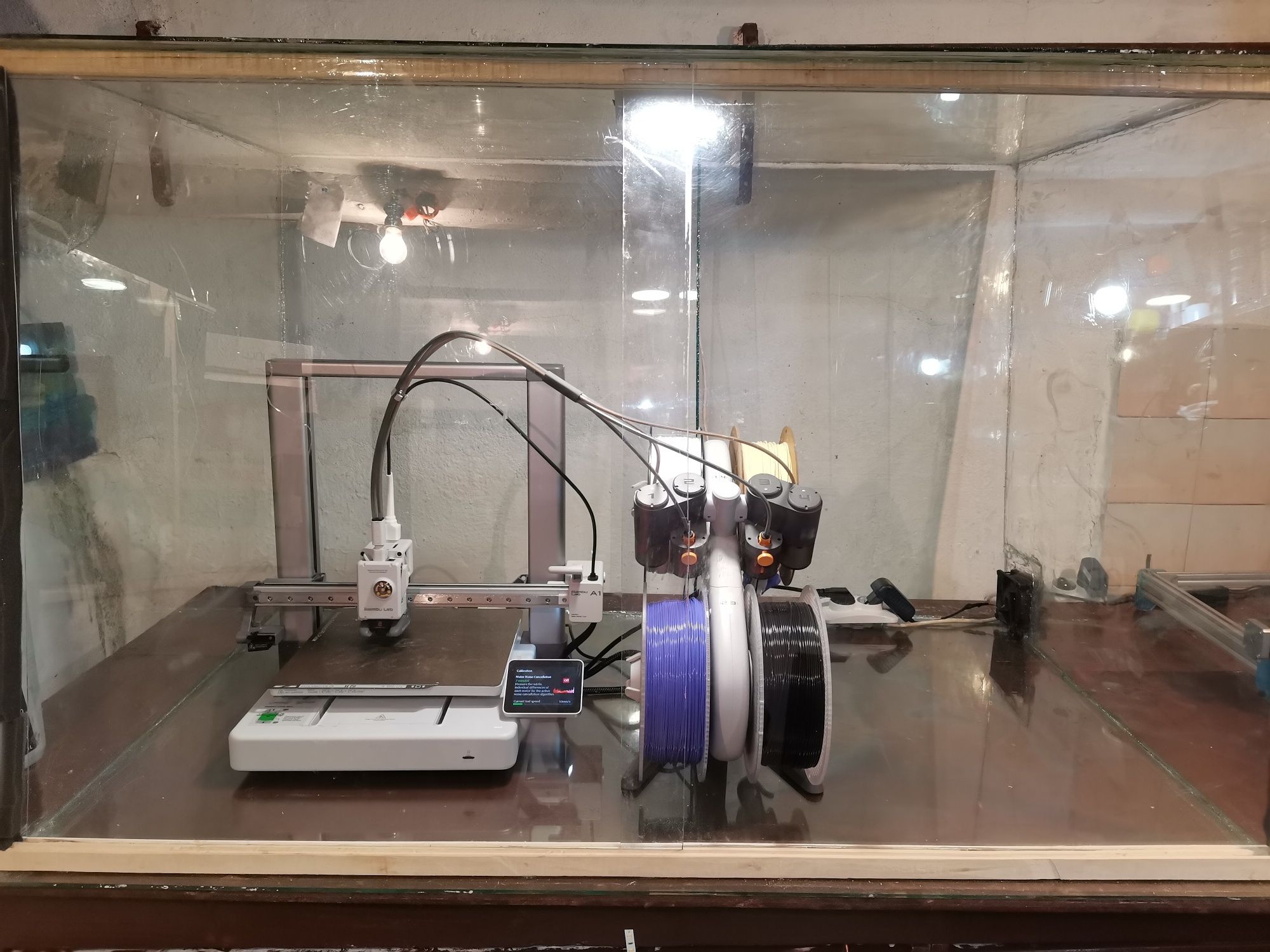 Imprimantă 3D BambuLab A1 Combo de vânzare – stare foarte bună
