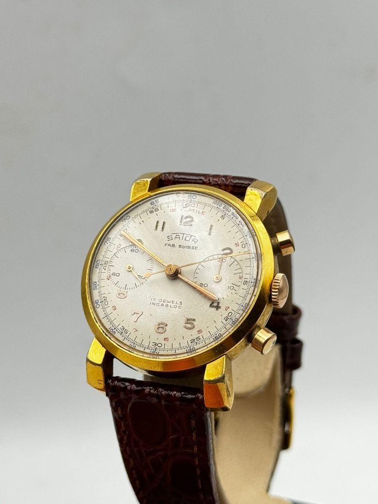Ceas chronograph vintage Venus 188