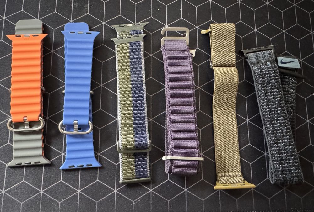 Curea Apple watch silicon sau textil 42/44/45/49mm