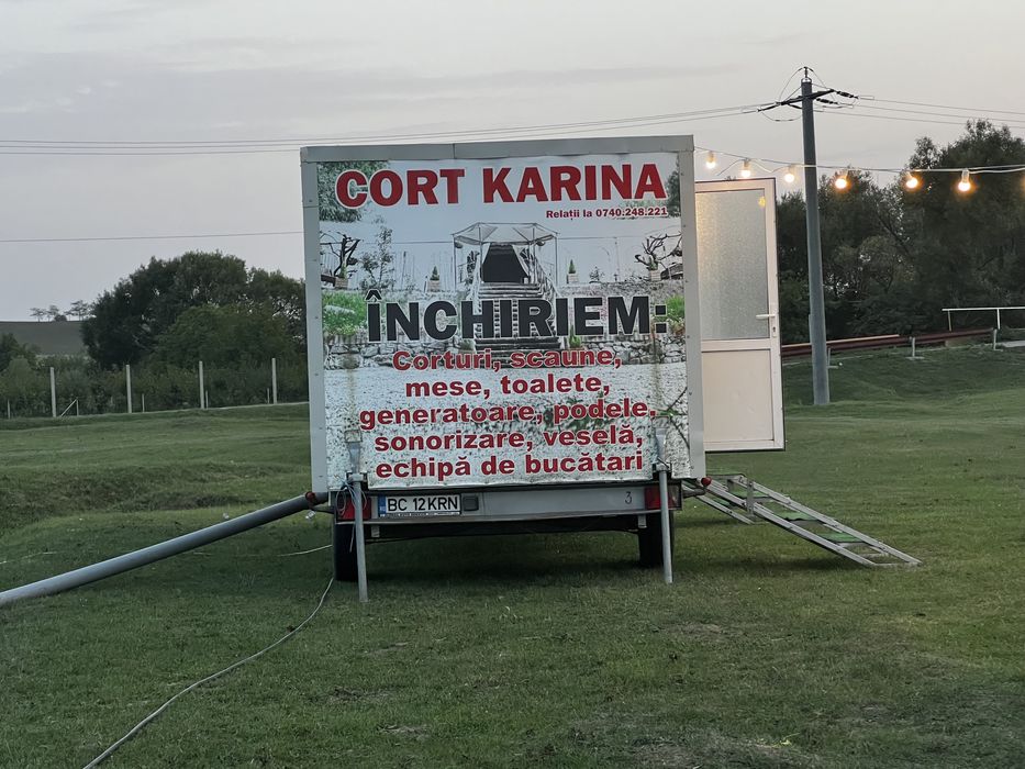 cort evente,ne deplasam in toata țara