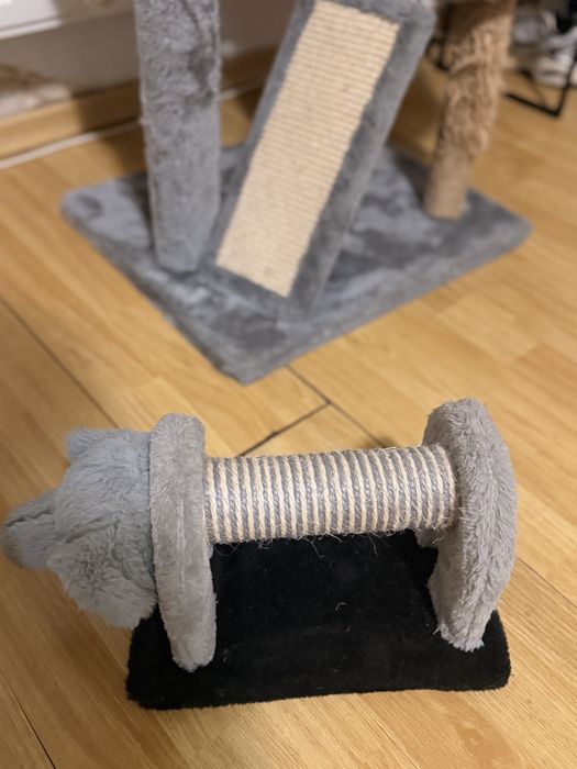 Căsuță supraetajată pt pisici; jucărie pt zgâriat; pat suspendat