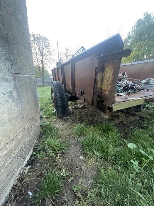 Remorca fara basculare si plug