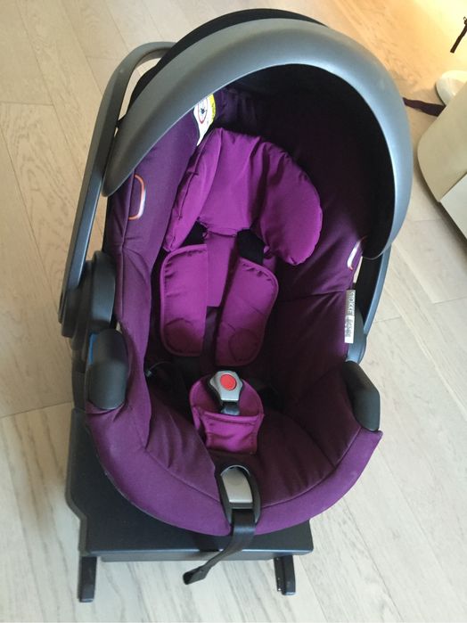 Столче за кола Stokke, съвместимо  с количка, лилав цвят